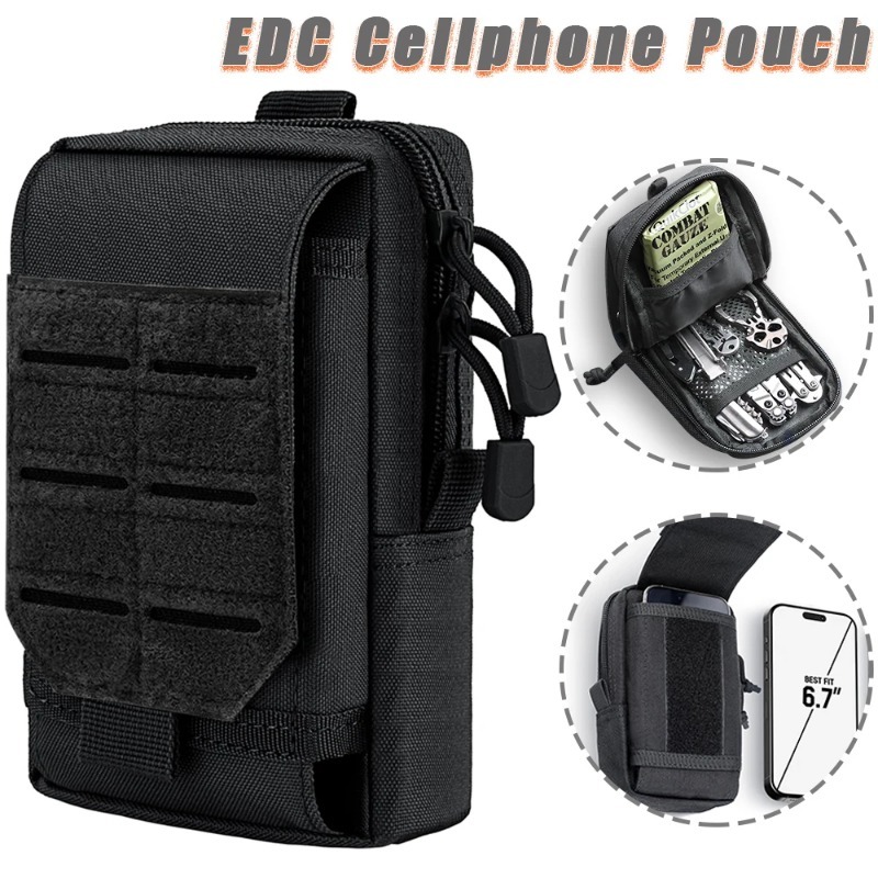 Edc Carry Box - 전술 MOLLE EDC 유틸리티 허리 가방