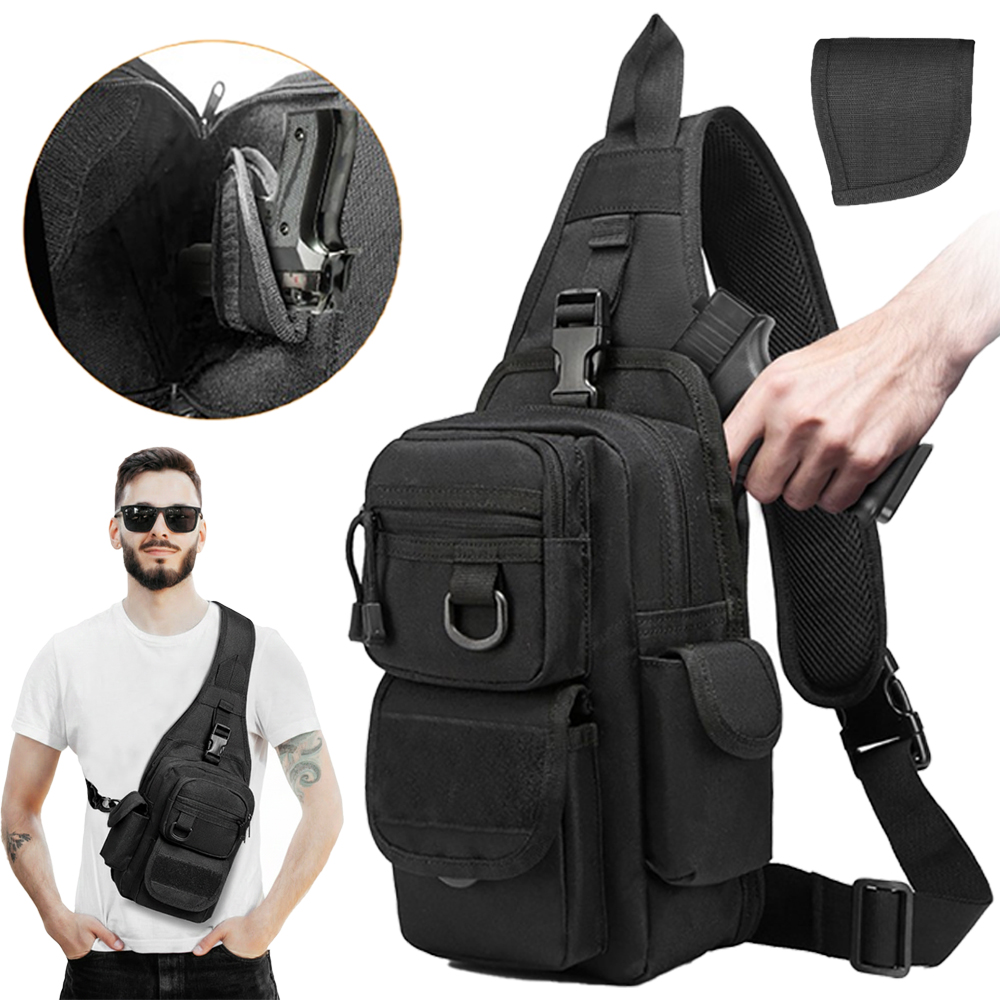 Edc Concealed Carry Backpack - 전술 권총 가방, 은닉 휴대용 총기