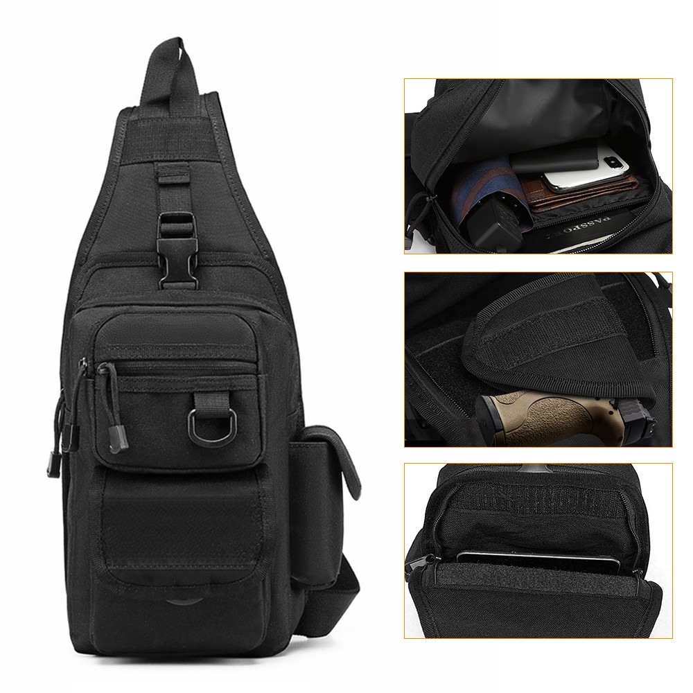전술 권총 가방 캐리 건 가방 숨겨진 권총 홀스터 권총 - Edc Concealed Carry Backpack 리뷰 및 가격