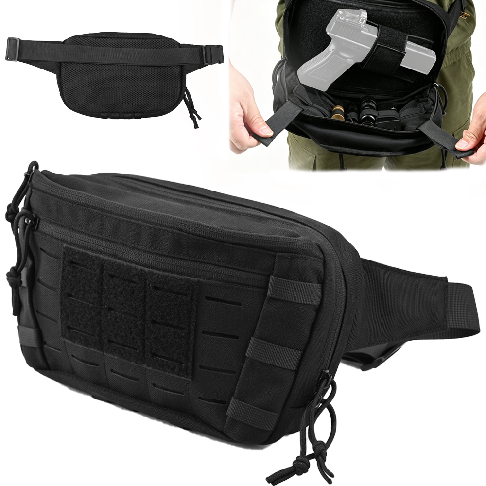 전술 권총 허리 가방 CCW 패니 팩 은닉 휴대용 총  - Edc Concealed Carry Fanny Pack 리뷰 및 가격