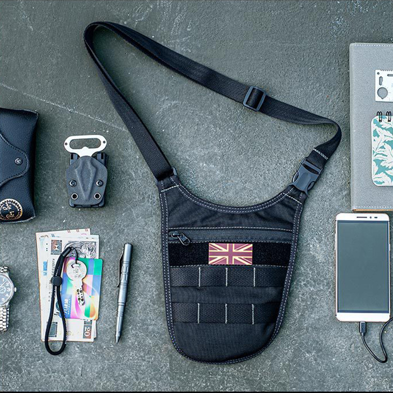겨드랑이 전술 어깨 가방 지갑 에이전트 남자 숨겨진 몰 - Edc Carry Box 리뷰 및 가격