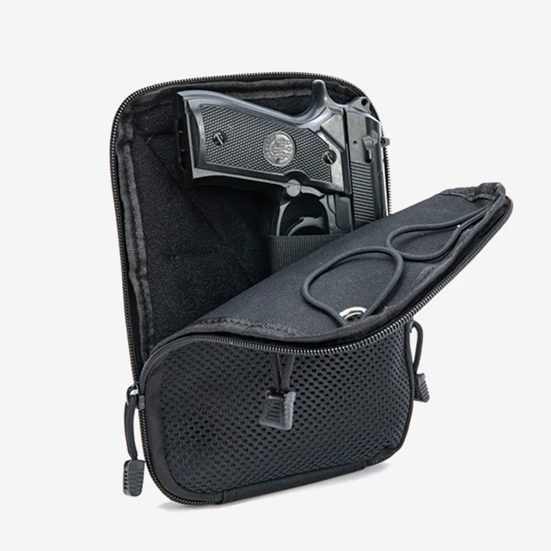 Molle 전술 숨겨진 총 홀스터 파우치 유니버설 권총 - Edc Concealed Carry Fanny Pack 리뷰 및 가격