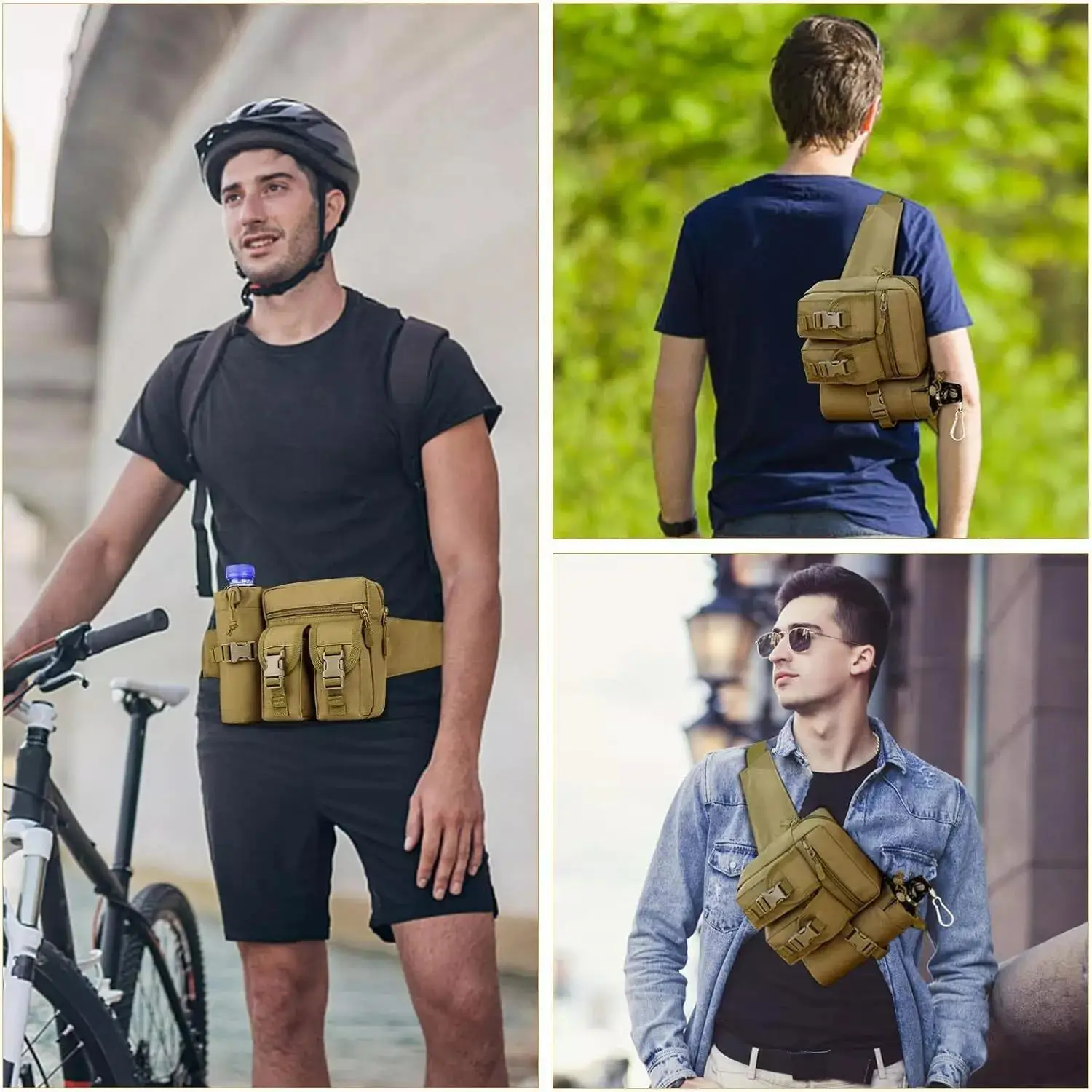 남성용 전술 패니 팩, 은닉 휴대 CCW 홀스터, 군용 - Edc Concealed Carry Fanny Pack 리뷰 및 가격