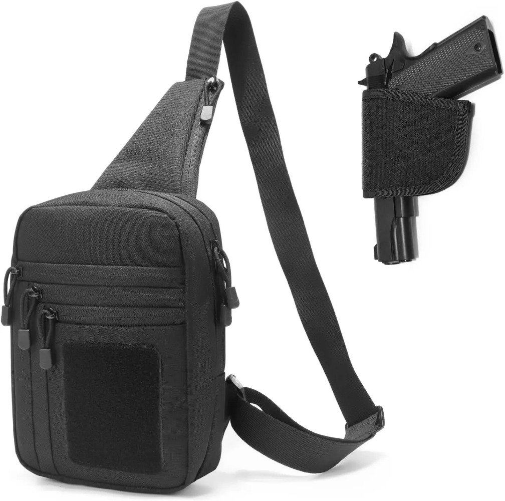 숨김 휴대용 가방 전술 크로스바디 슬링 백팩 숄더 건  - Edc Concealed Carry Backpack 리뷰 및 가격