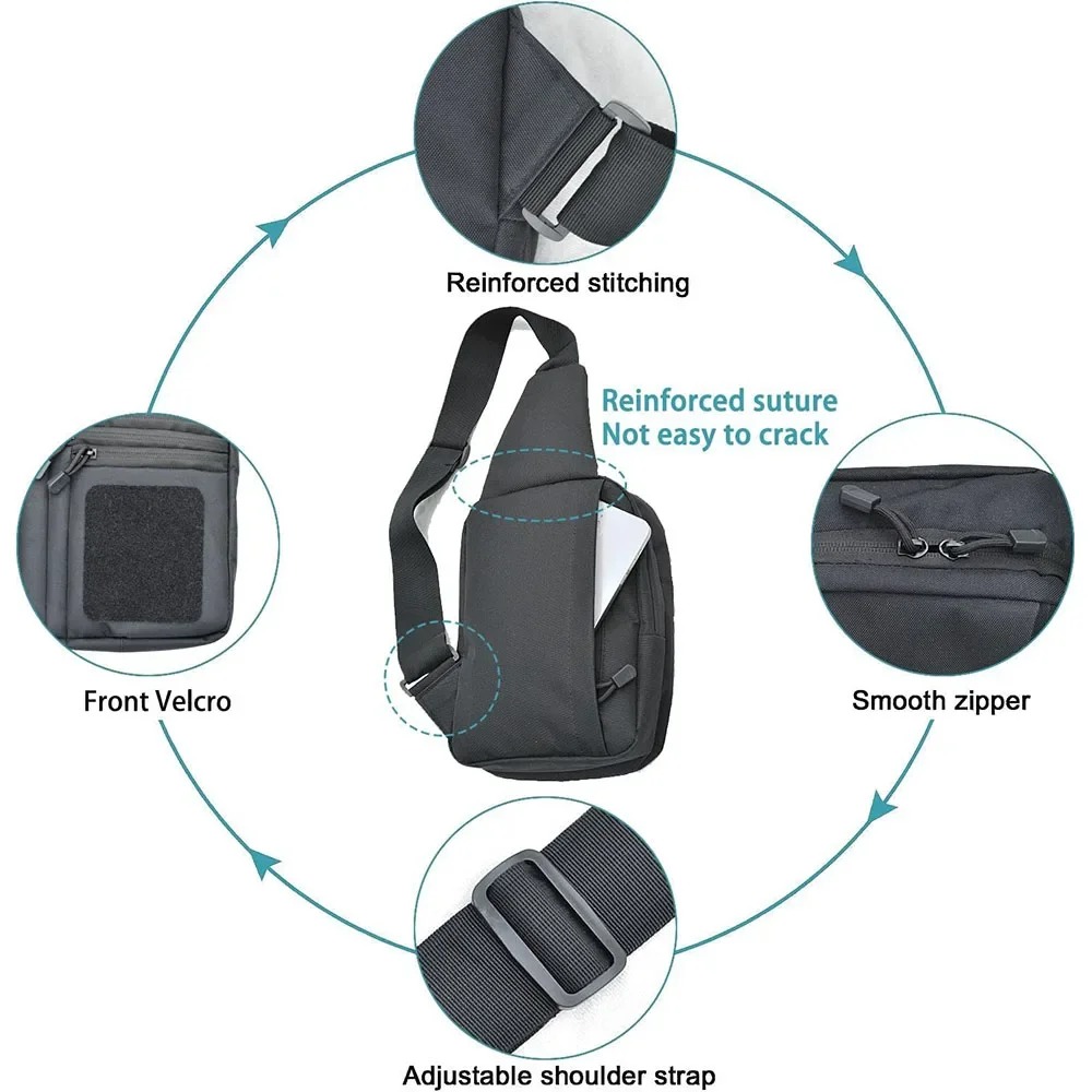 숨김 휴대용 가방 전술 크로스바디 슬링 백팩 숄더 건  - Edc Concealed Carry Backpack 리뷰 및 가격