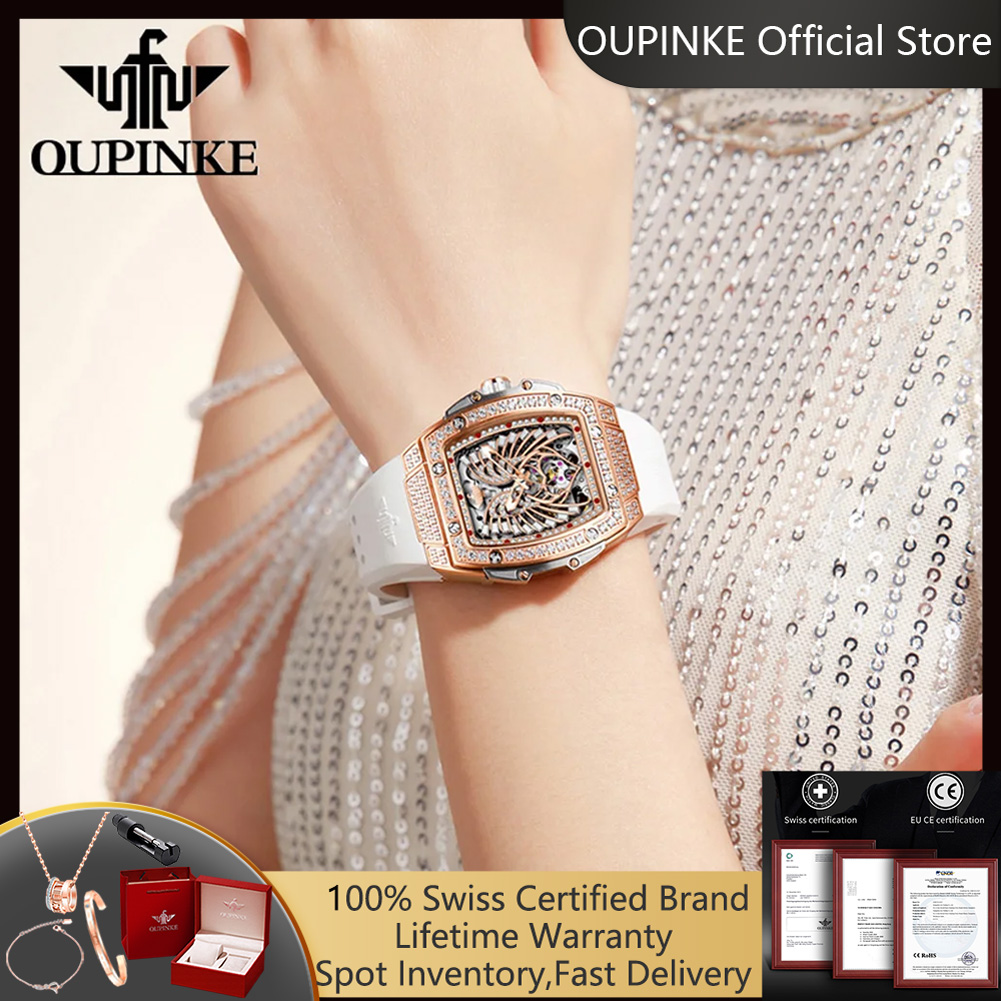OUPINKE 3225 여성용 오토매틱 기계식 시계,  - Watch Winder Compact 리뷰 및 가격