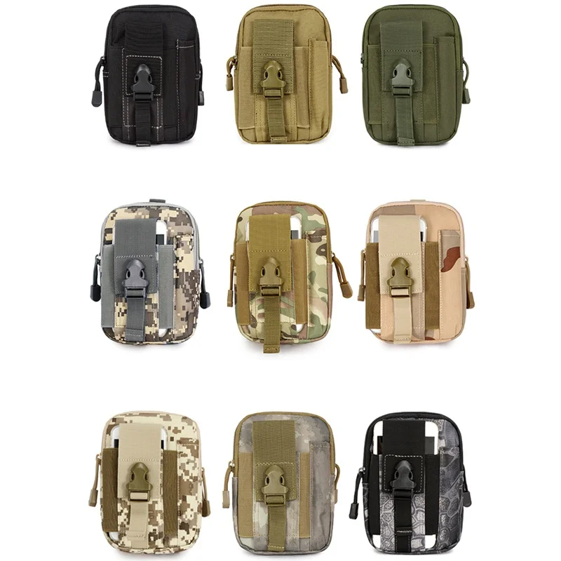 작은 몰리 파우치 허리 팩 가방 전화 홀더 야외 스포츠 - Edc Carry Box 리뷰 및 가격