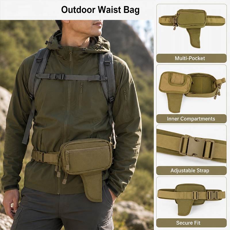 다기능 허리 가방 나일론 숨김형 캐리 홀스터 EDC 벨 - Edc Concealed Carry Fanny Pack 리뷰 및 가격