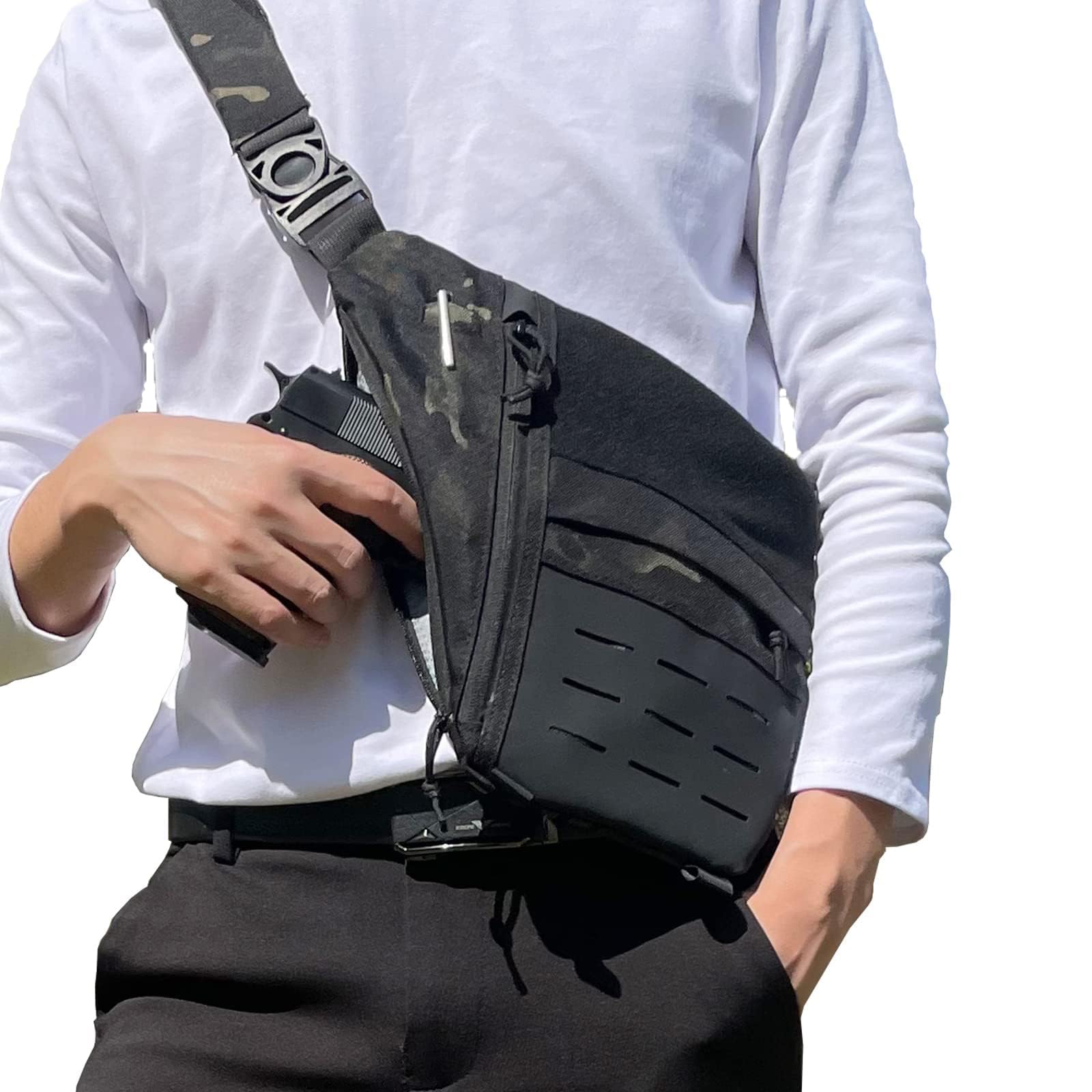 전술 가방 은닉 총기 가방 EDC 휴대용 파우치 다기능 - Edc Concealed Carry Backpack 리뷰 및 가격