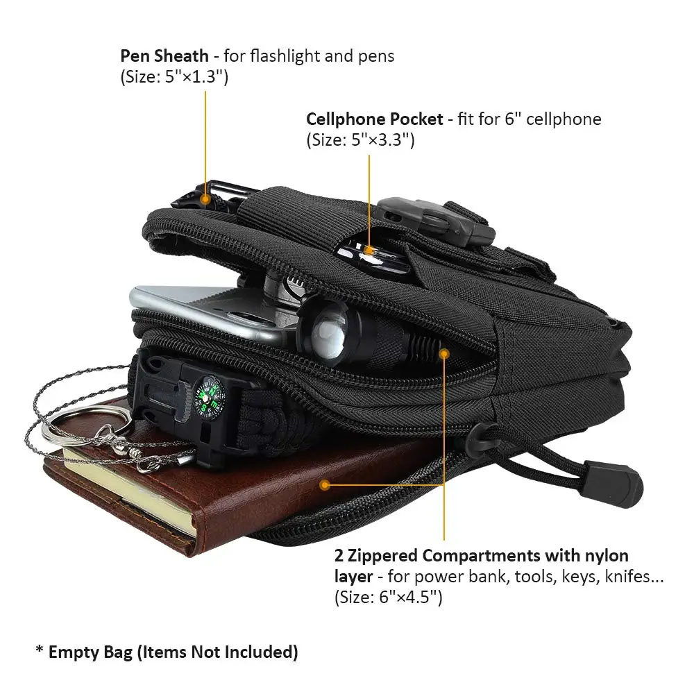 야외용품 도구 가젯 포켓 벨트 가방 전술 허리 EDC  - Edc Carry Box 리뷰 및 가격